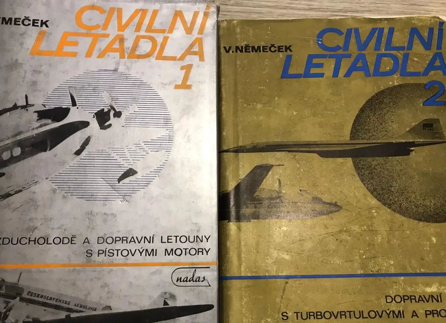 Civilni letadla 1-2. Гражданские самолеты, в 2-х томах   Иллюстрированная энциклопедия мировой гражд