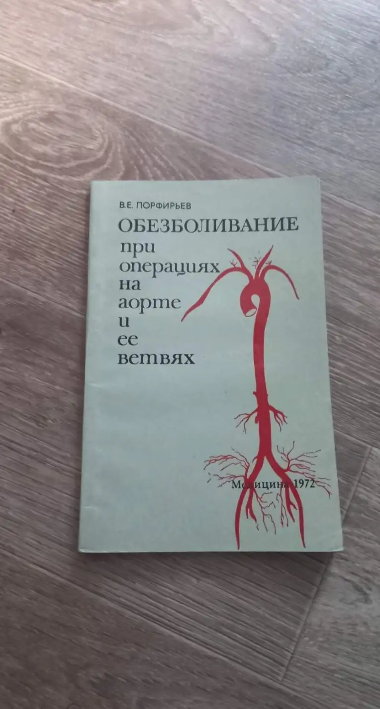 Порфирьев, В.Е.  Обезболивание при операциях на аорте и ее ветвях