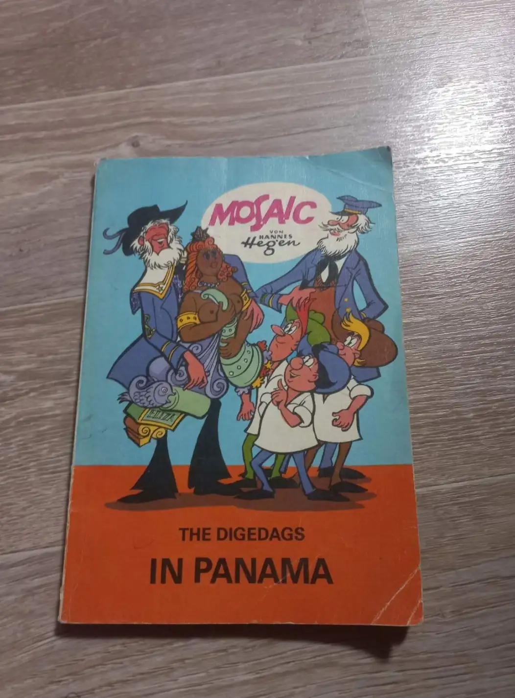 Комиксы на английском - The digedags in Panama