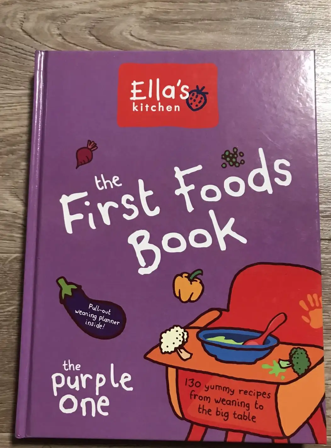 Ella's Kitchen: First Foods Book: The Purple One